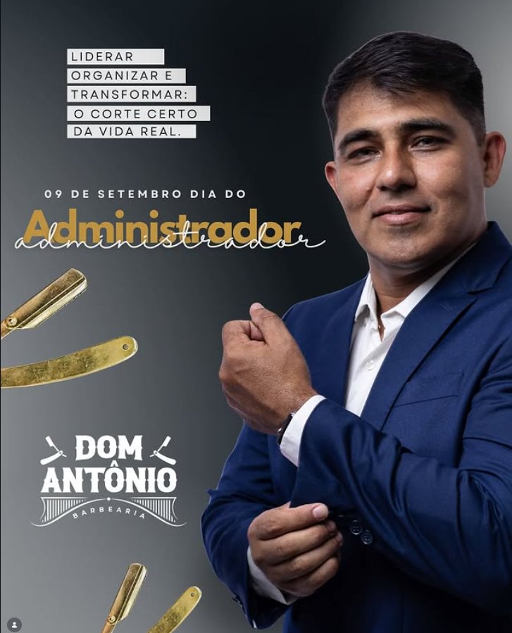 Dono da Dom Antônio Barbearia